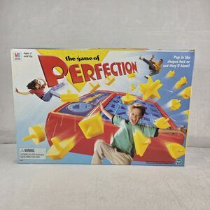 1998 Perfection Game by Milton Bradley 100% Complete Working in Great Condition